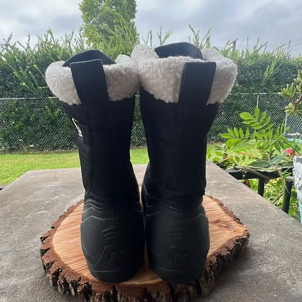 Sorel Cumberland Insulated Waterproof Snow Boots Black Size 9